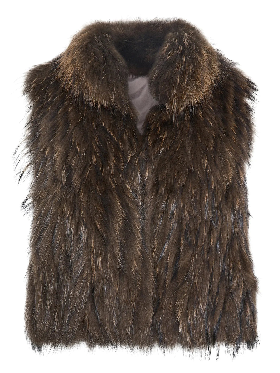Fluffy Waistcoat Brown | Yttertøy | Smuk