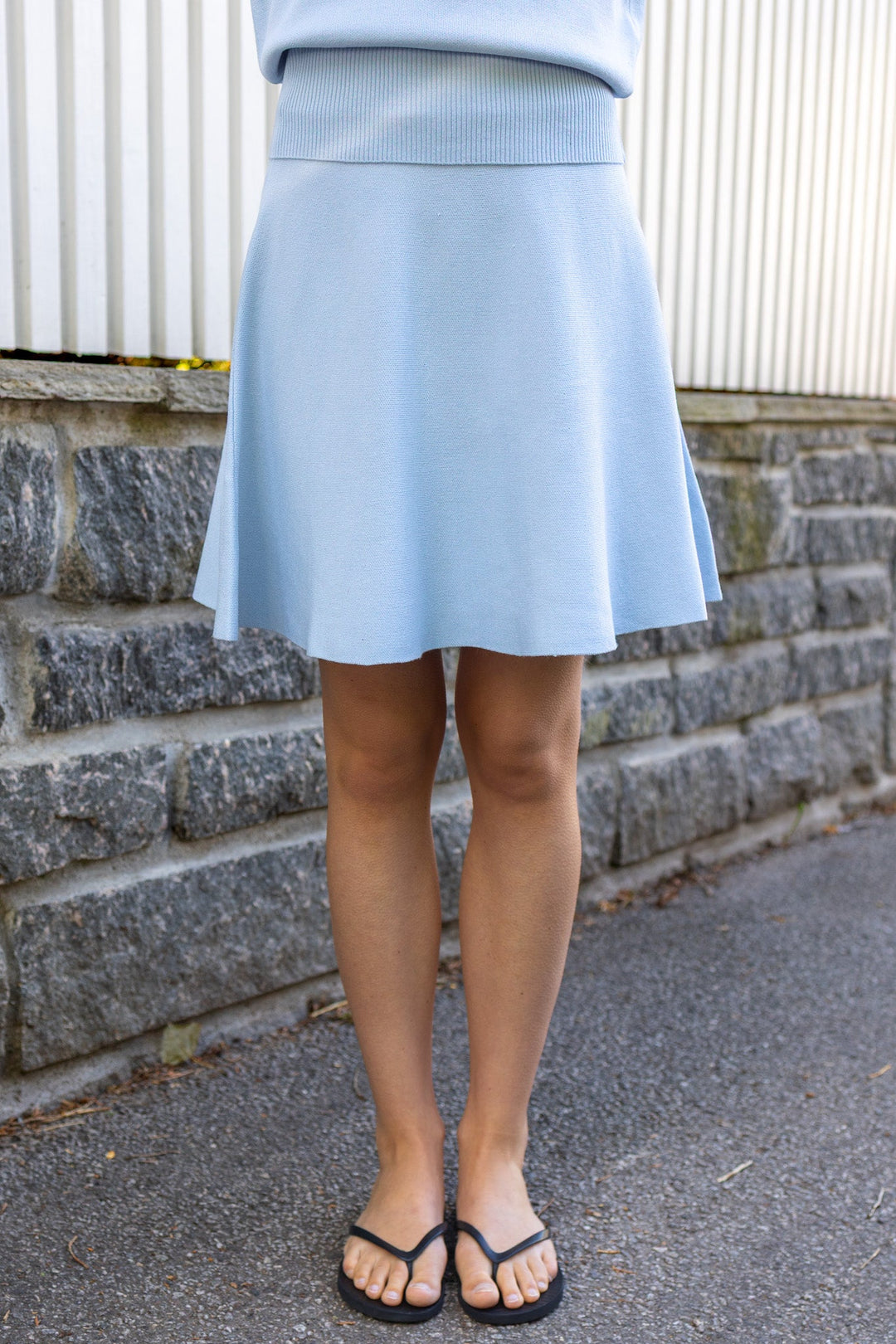 Fonny Hw Knit Skirt Skyway | Skjørt | Smuk