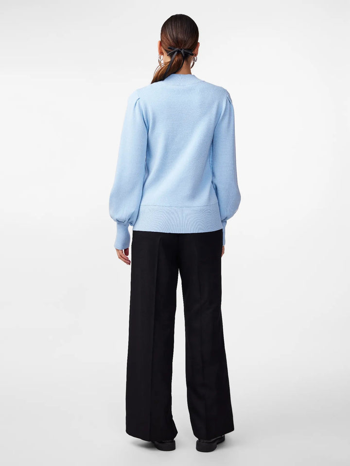 Fonny Ls Knit Pullover Skyway | Genser | Smuk