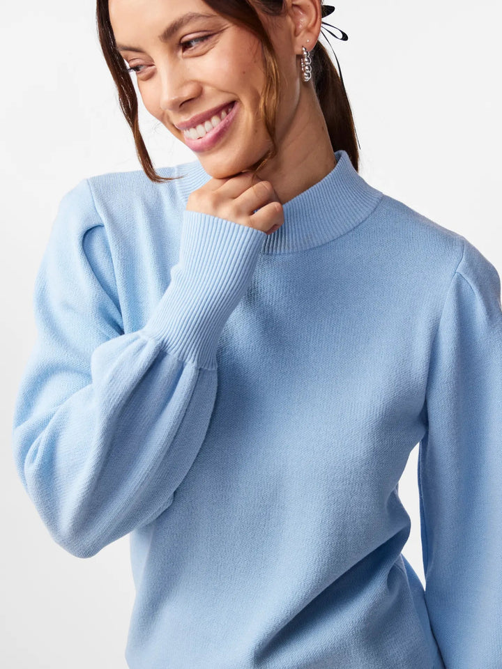 Fonny Ls Knit Pullover Skyway | Genser | Smuk
