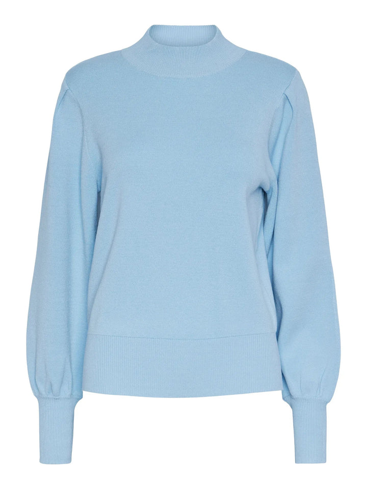 Fonny Ls Knit Pullover Skyway | Genser | Smuk