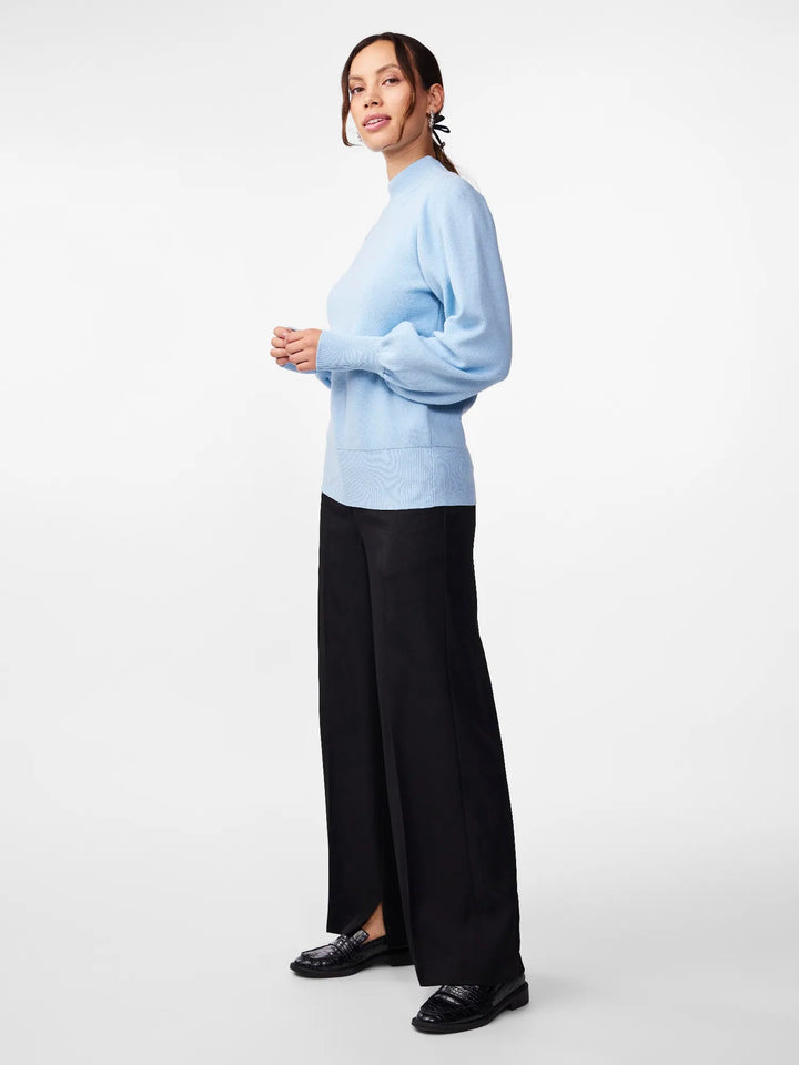 Fonny Ls Knit Pullover Skyway | Genser | Smuk