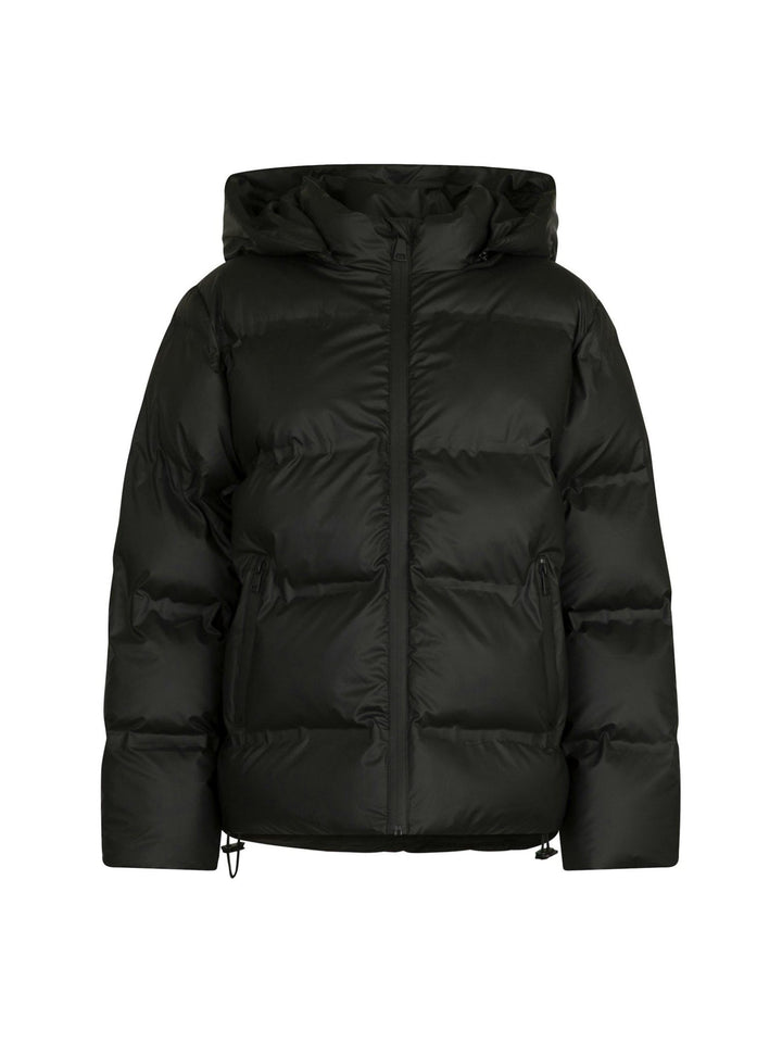 Fox C Puffer Jacket Black | Yttertøy | Smuk - Dameklær på nett