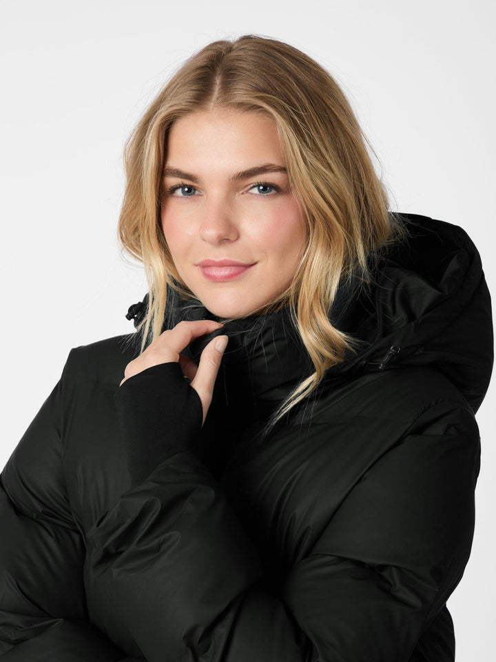 Fox C Puffer Jacket Black | Yttertøy | Smuk - Dameklær på nett