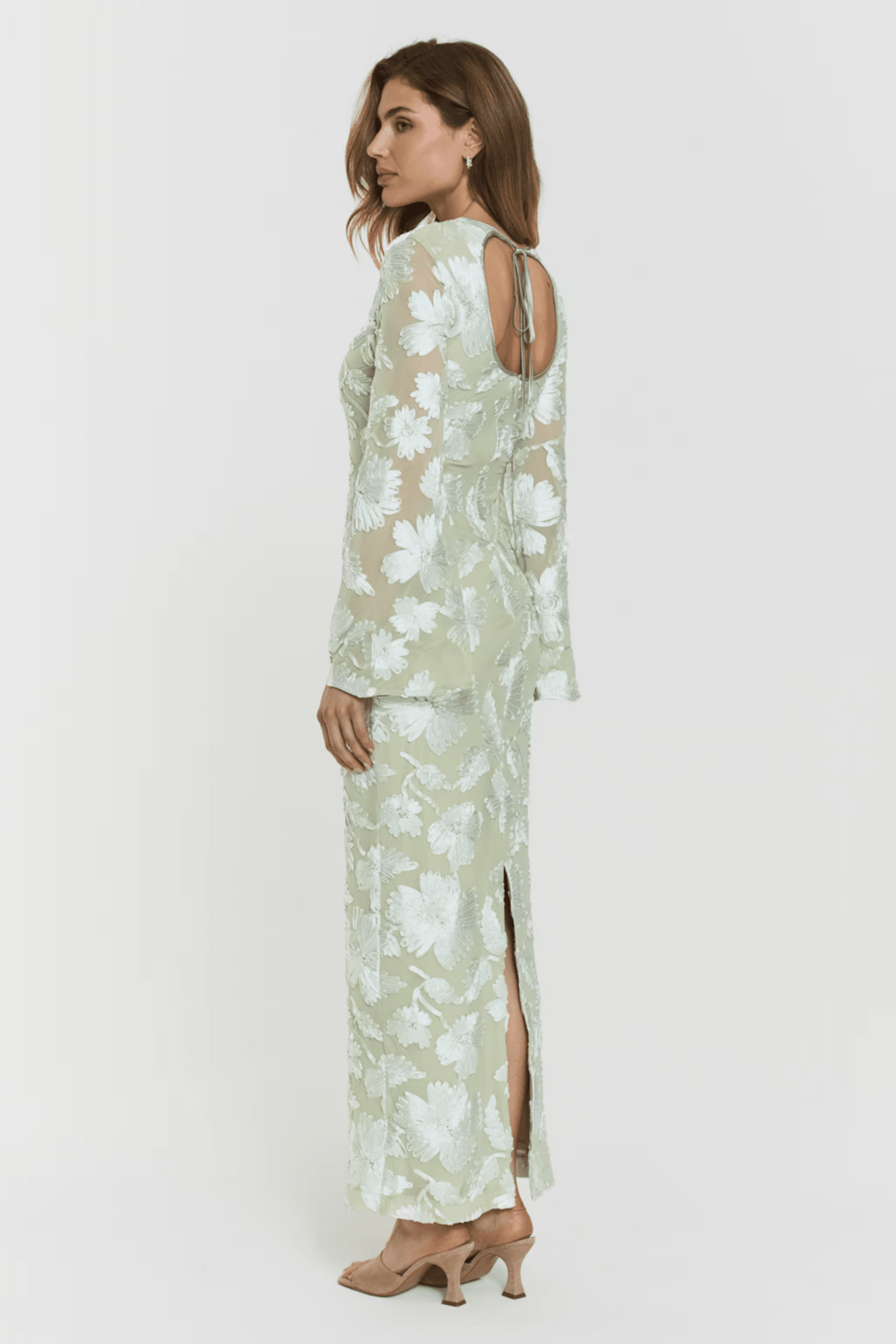 Frances Dress Pale Green | Kjoler | Smuk