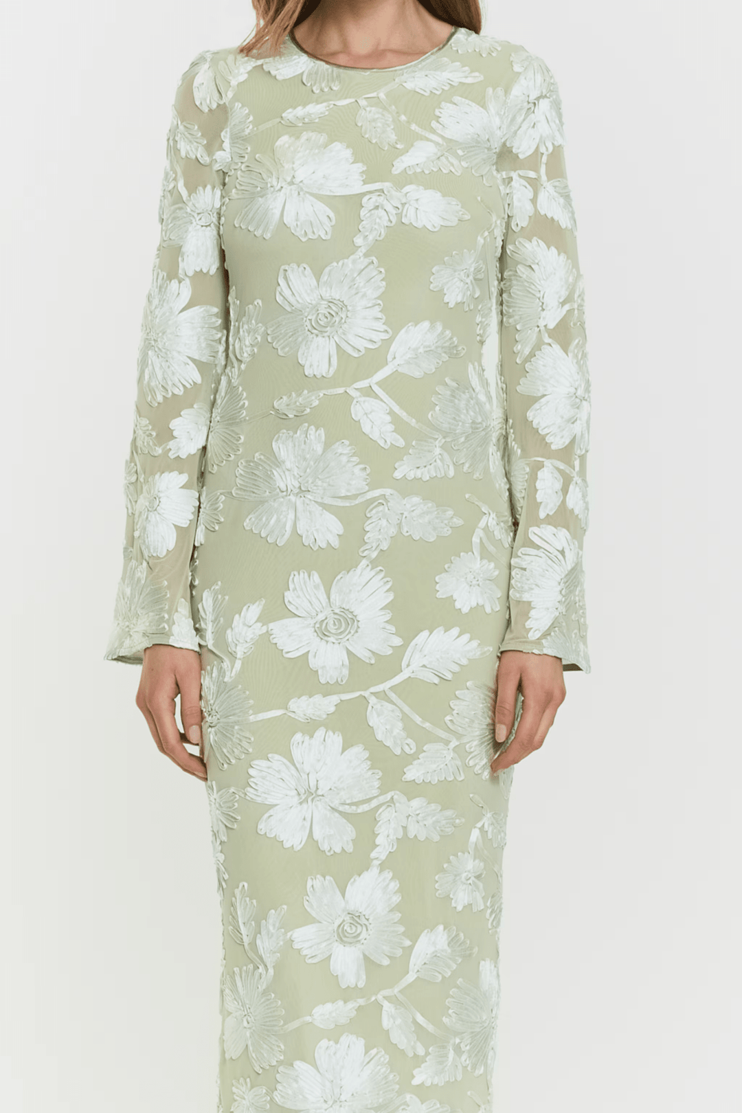 Frances Dress Pale Green | Kjoler | Smuk