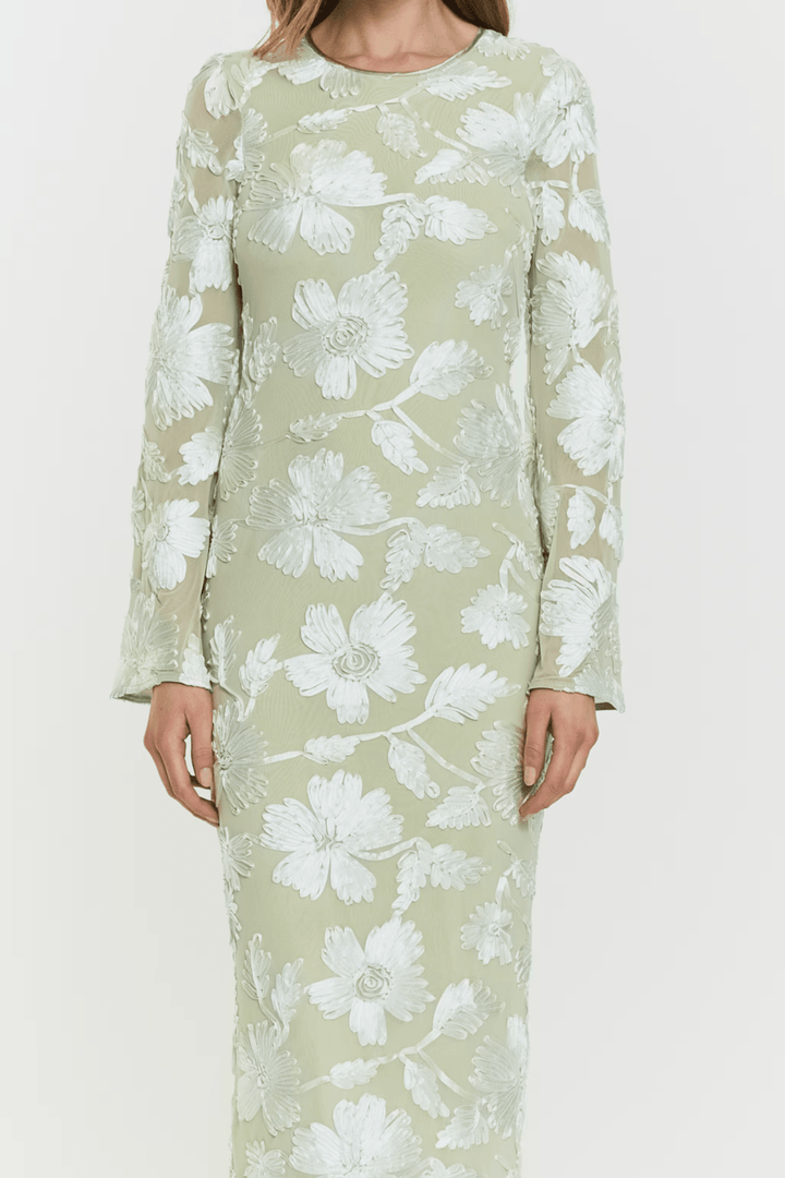 Frances Dress Pale Green | Kjoler | Smuk
