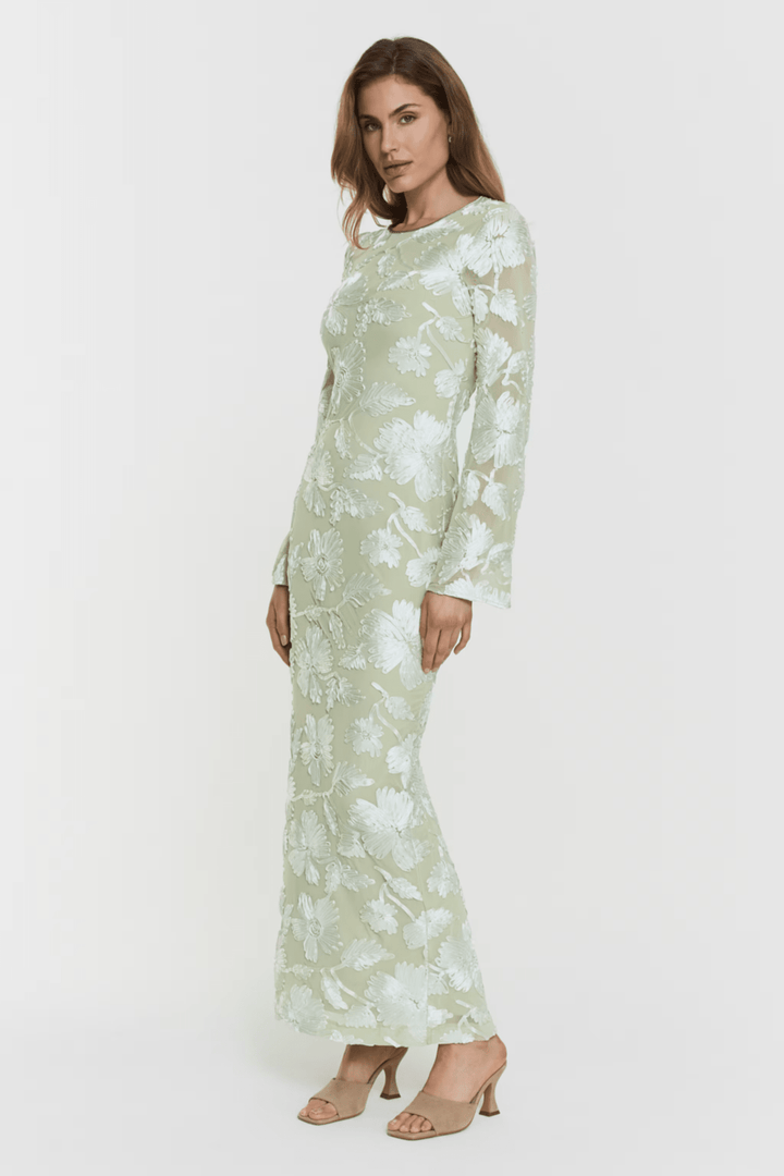 Frances Dress Pale Green | Kjoler | Smuk