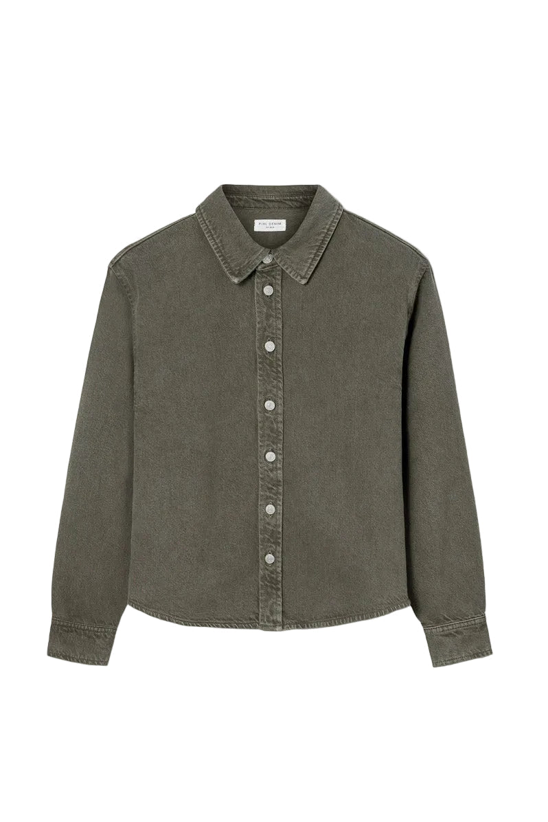 Francis Shirt Green | Skjorter og bluser | Smuk