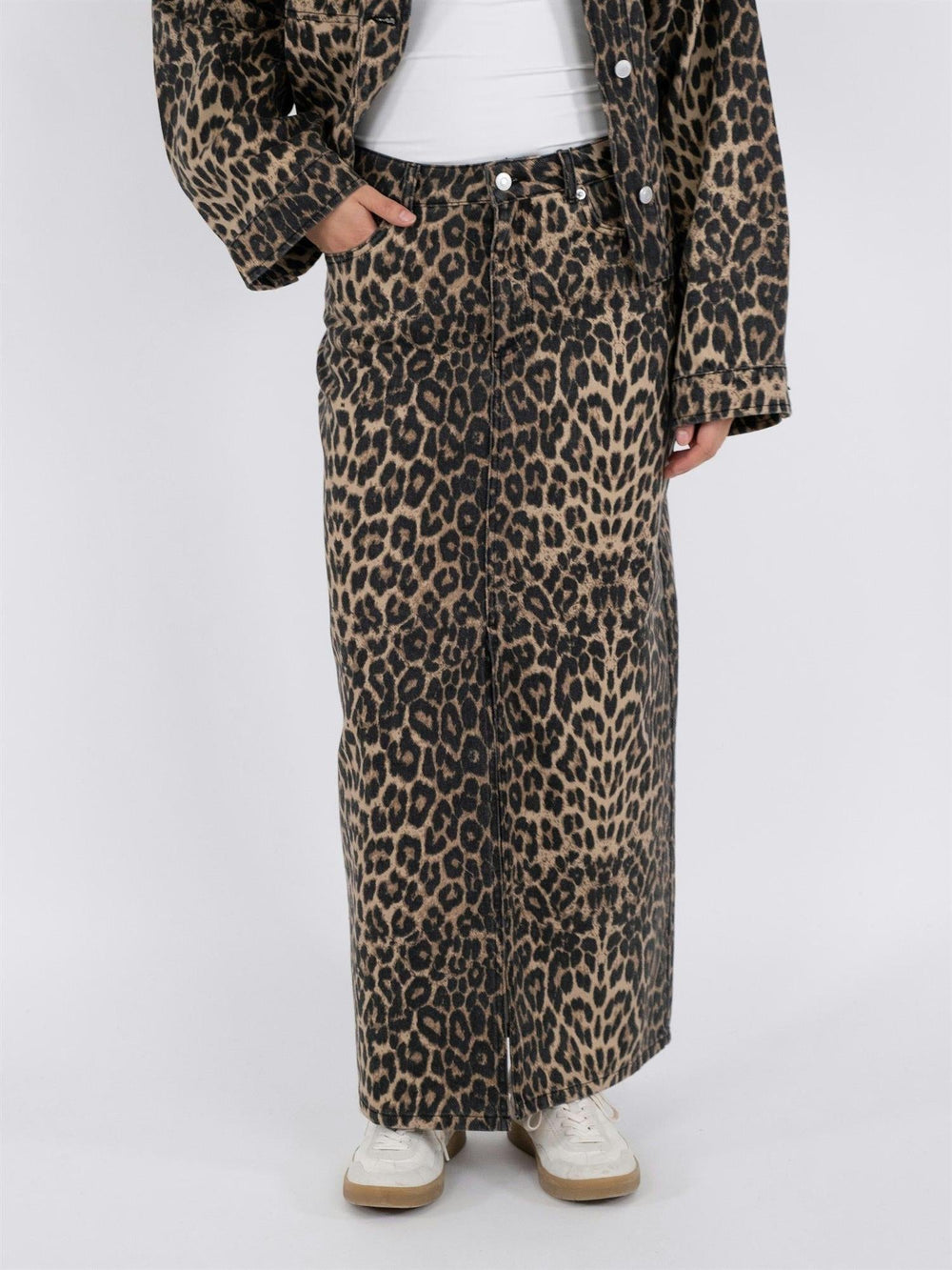 Frankie Leopard Skirt Leopard | Skjørt | Smuk - Dameklær på nett