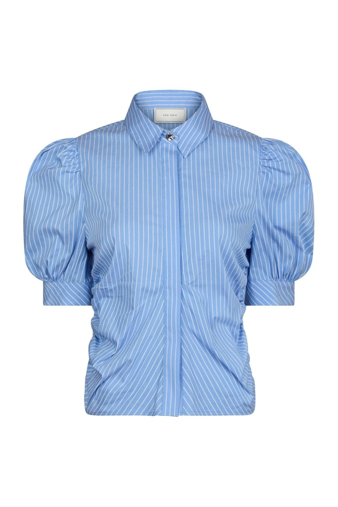 Frannie Stripe Shirt Light Blue | Skjorter og bluser | Smuk - Dameklær på nett