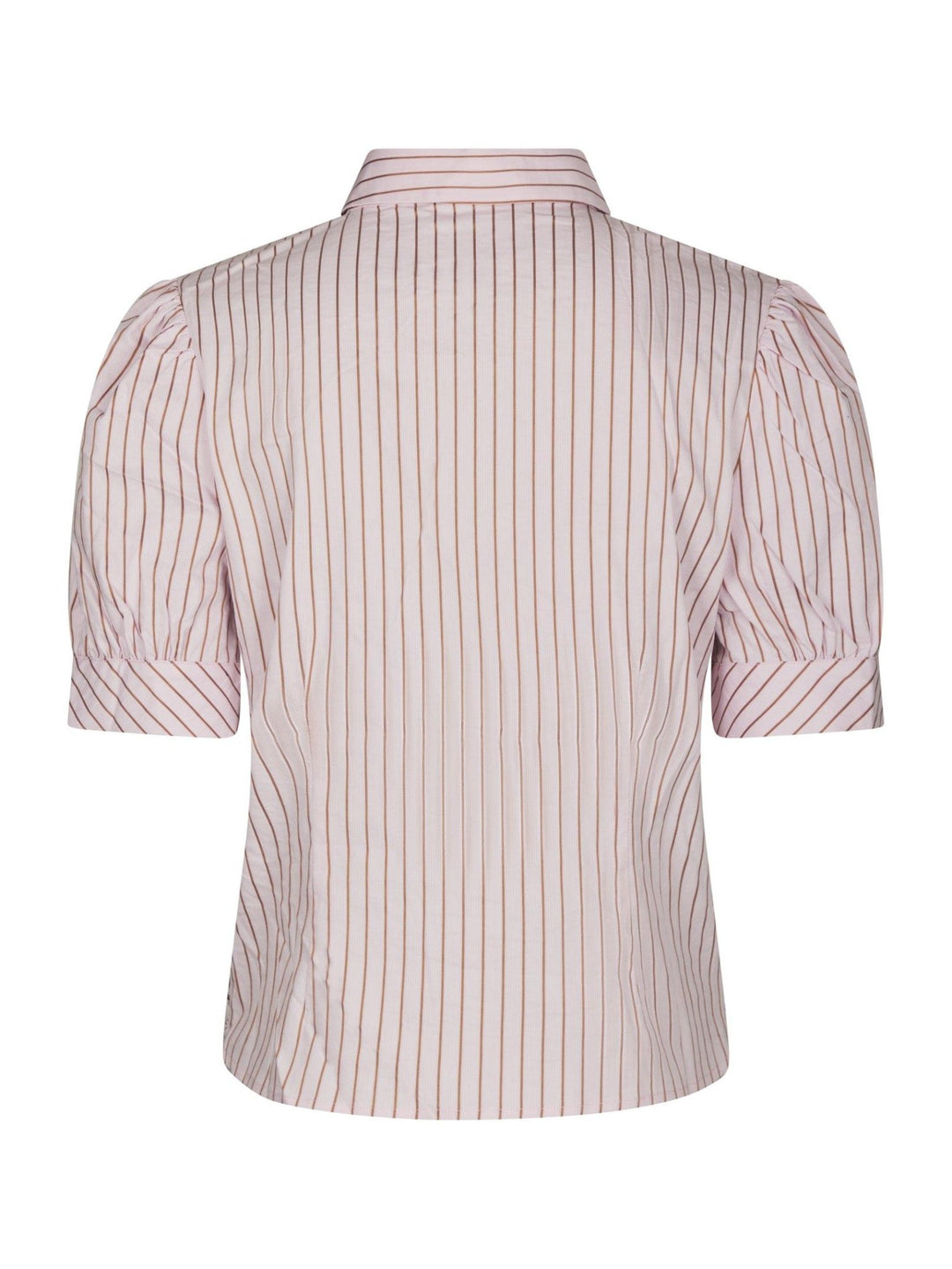 Frannie Structure Stripe Shirt Light Pink | Skjorter og bluser | Smuk