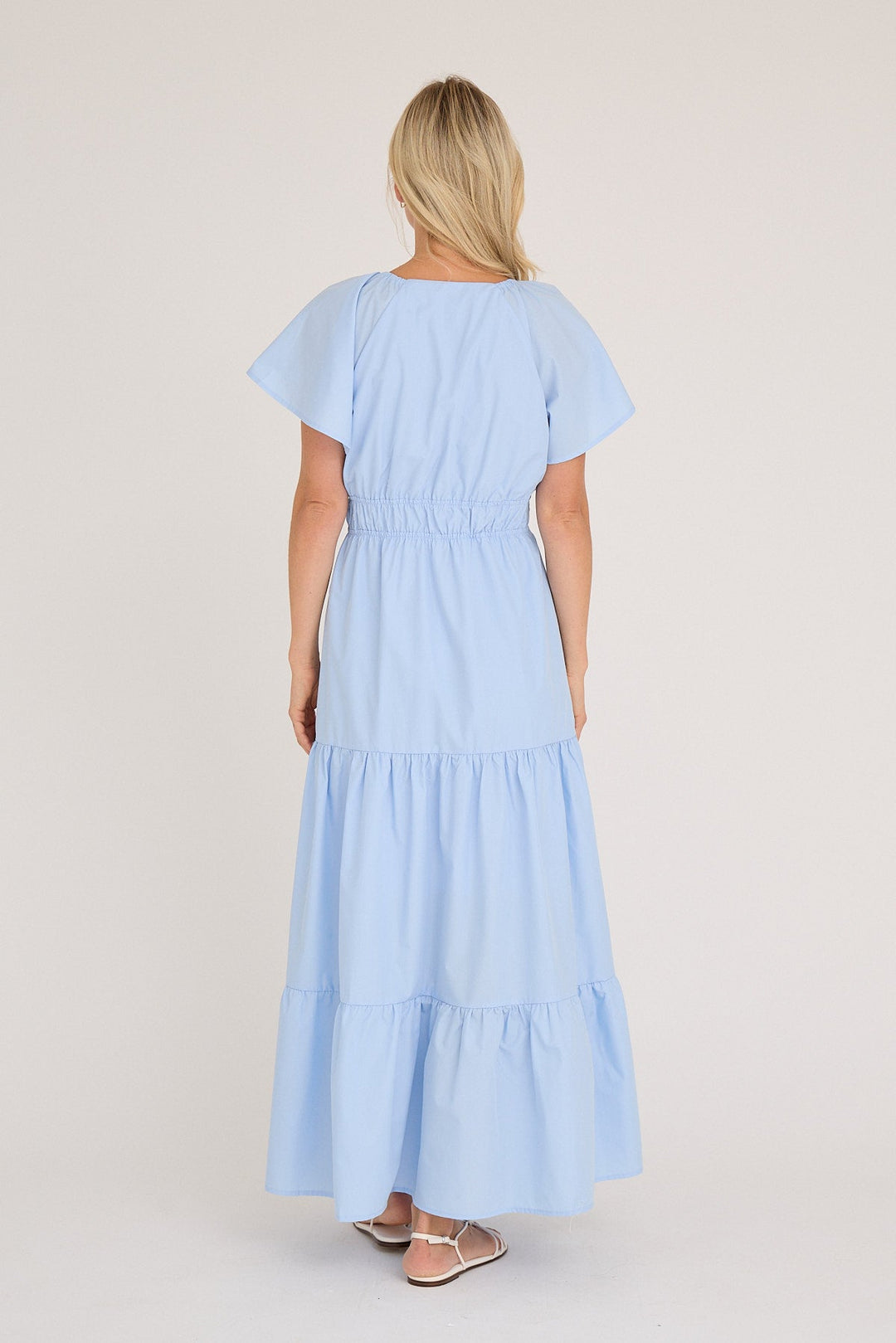 Fransisko Maxi Dress Light Blue | Kjoler | Smuk
