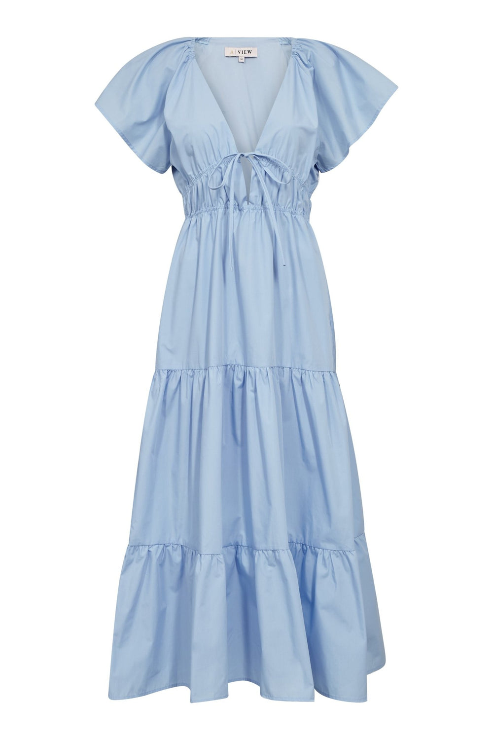 Fransisko Maxi Dress Light Blue | Kjoler | Smuk