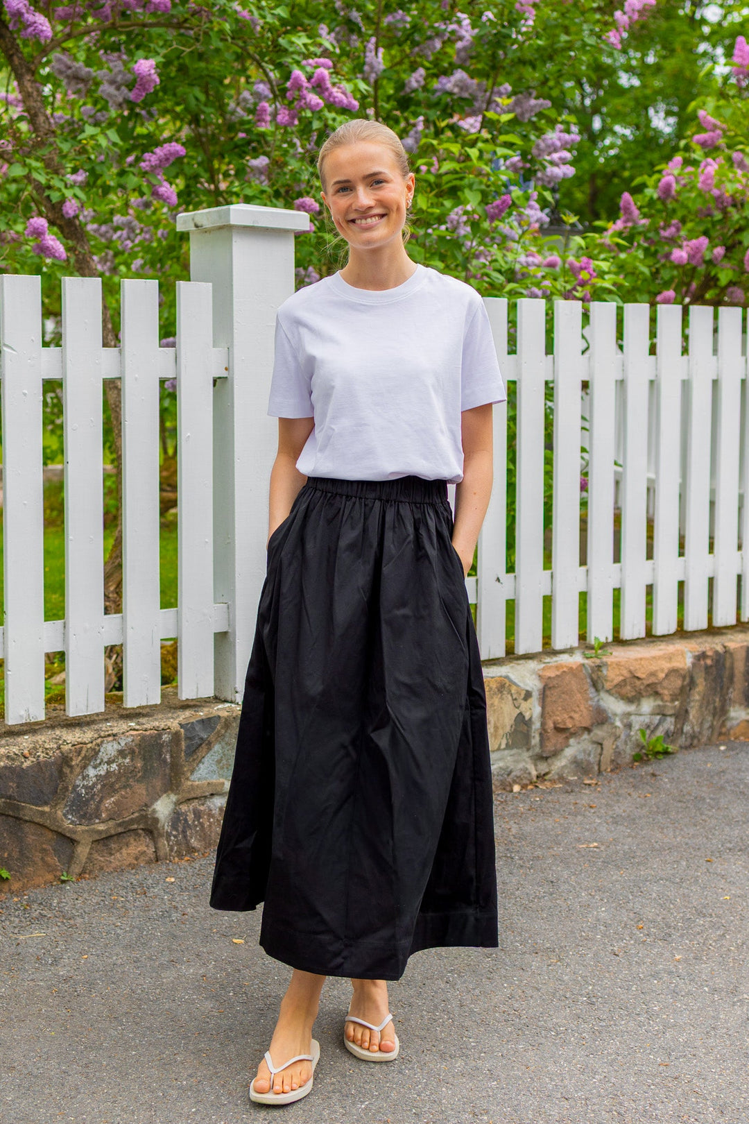 Freya Skirt Black | Skjørt | Smuk