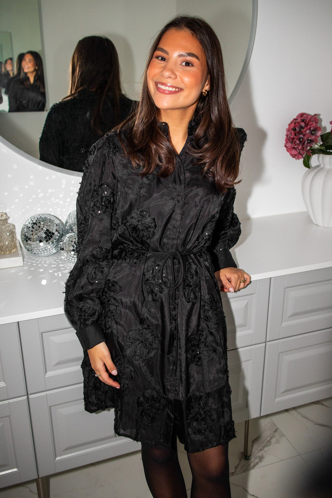 Frima Ls Dress Black | Kjoler | Smuk