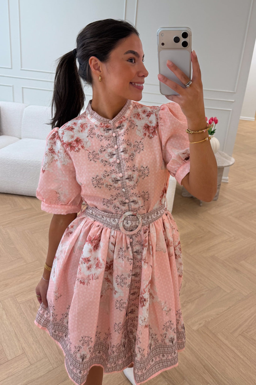 Frime Mini Dress Rose | Kjoler | Smuk
