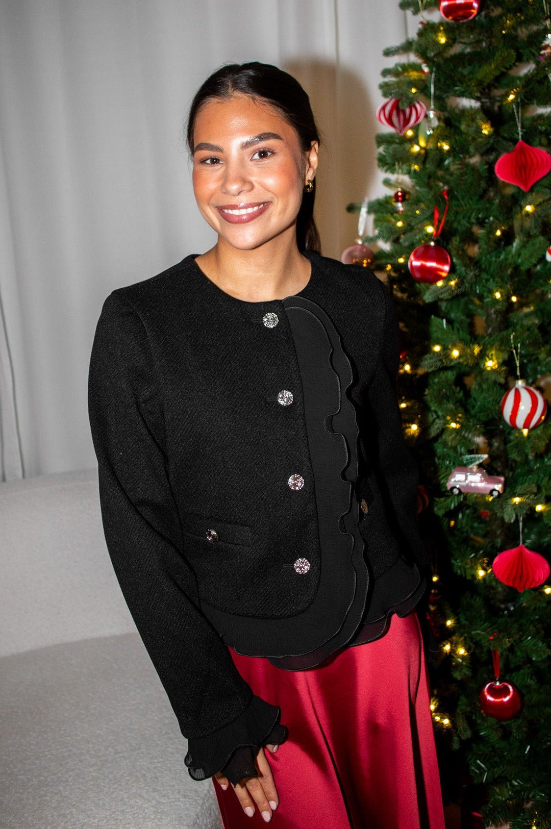 Frino Ls Jacket Black | Genser | Smuk