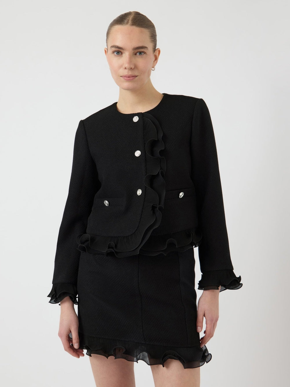 Frino Ls Jacket Black | Yttertøy | Smuk - Dameklær på nett