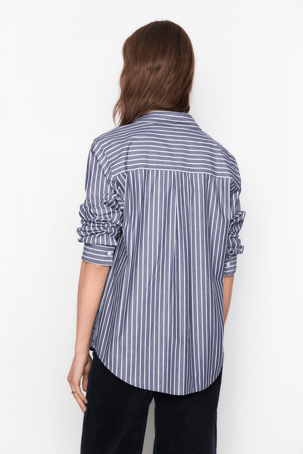 Fritilia Shirt Navy Stripe | Skjorter og bluser | Smuk - Dameklær på nett