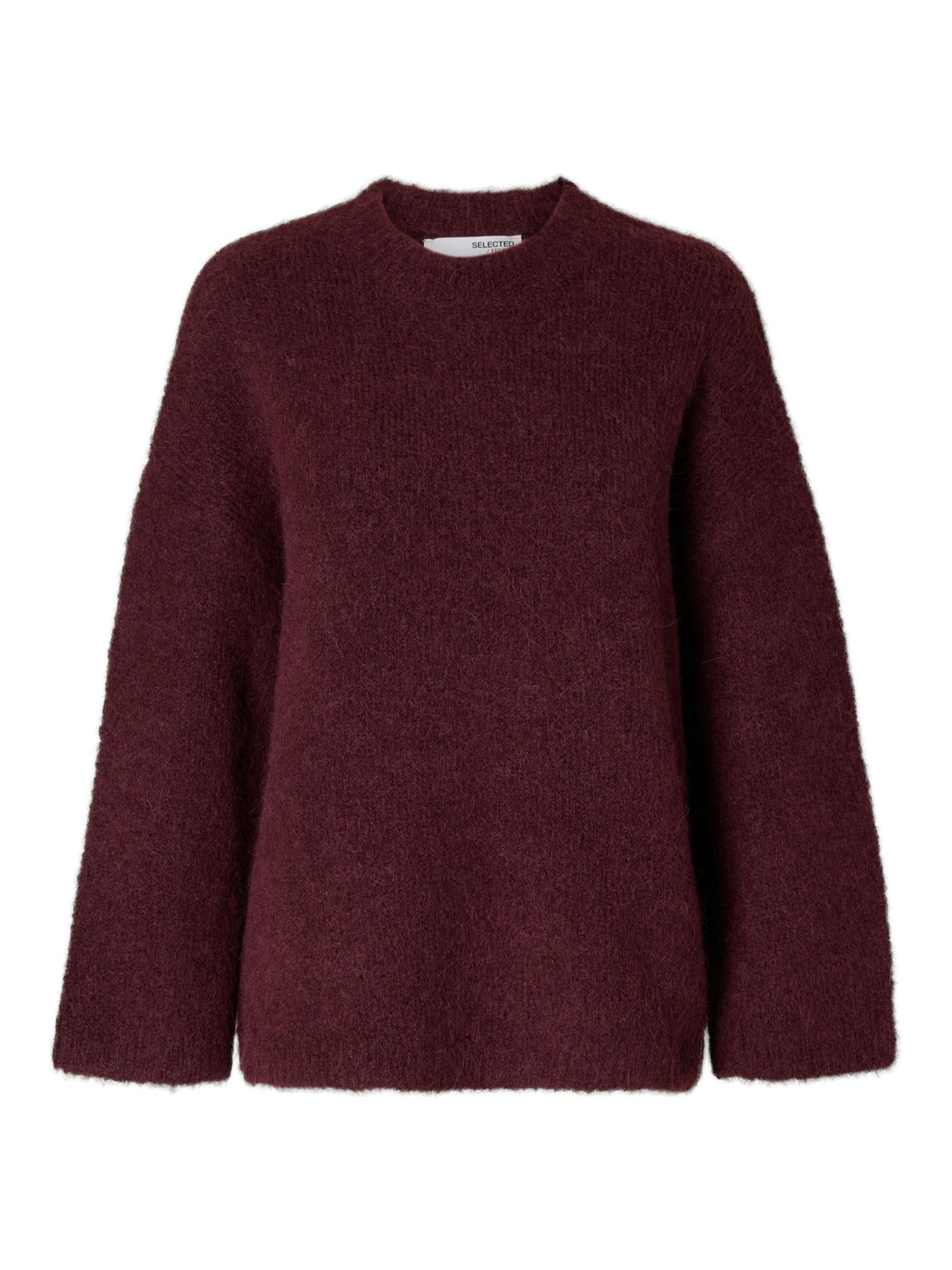 Gabella Ls Knit O - Neck Camp Zinfandel | Genser | Smuk - Dameklær på nett