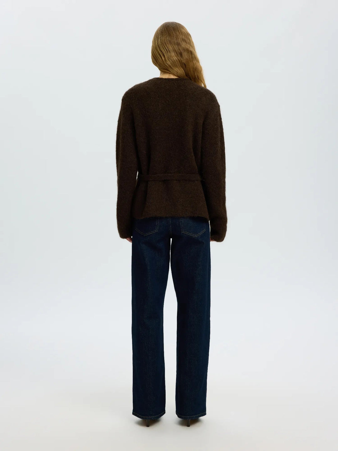 Gabriella Ls Knit Belt Cardigan Delicioso | Genser | Smuk