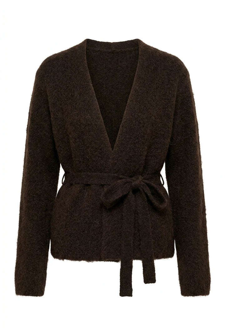 Gabriella Ls Knit Belt Cardigan Delicioso | Genser | Smuk