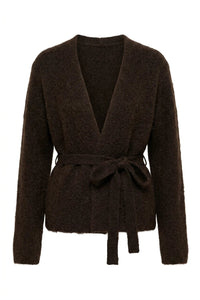 Gabriella Ls Knit Belt Cardigan Delicioso