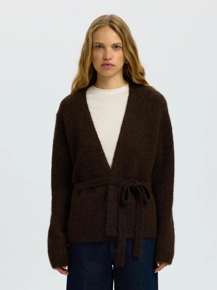 Gabriella Ls Knit Belt Cardigan Delicioso | Genser | Smuk