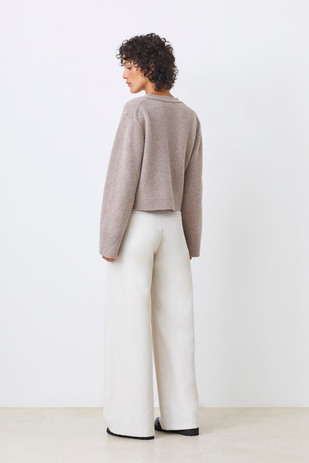 Galiega Cardigan Taupe | Genser | Smuk - Dameklær på nett