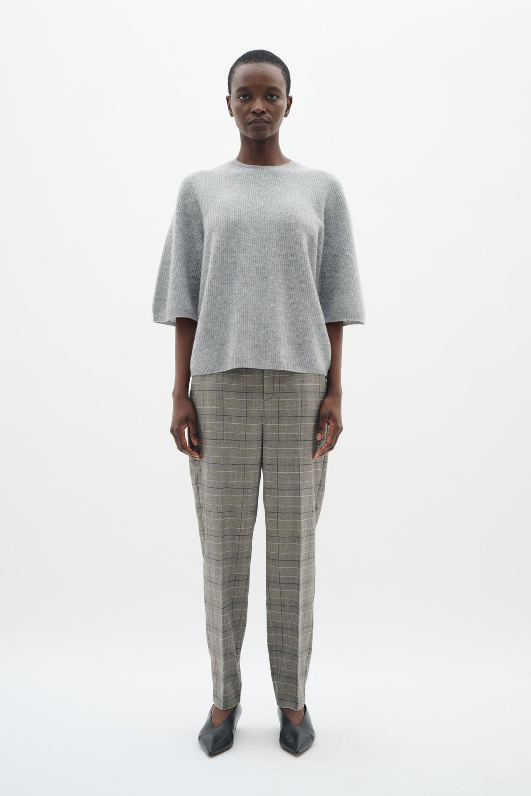 Garoiw Monika Oversize Tshirt Granite Melange | Genser | Smuk - Dameklær på nett