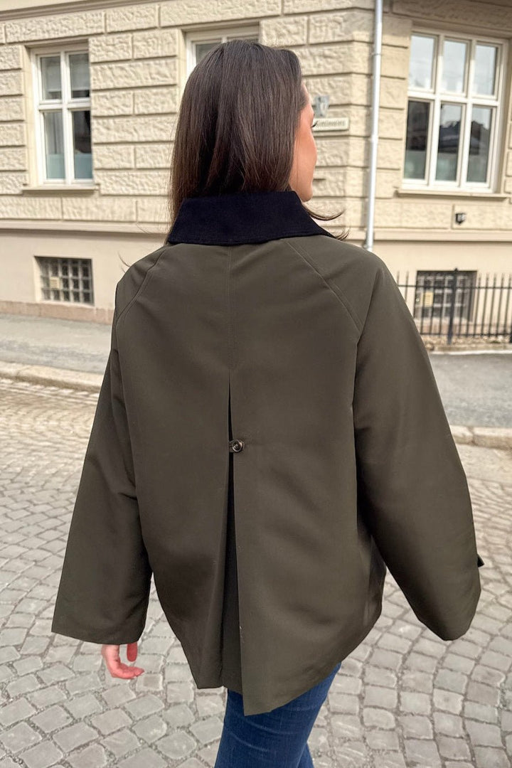 Gatbi Clean Jacket Dark Green | Yttertøy | Smuk - Dameklær på nett