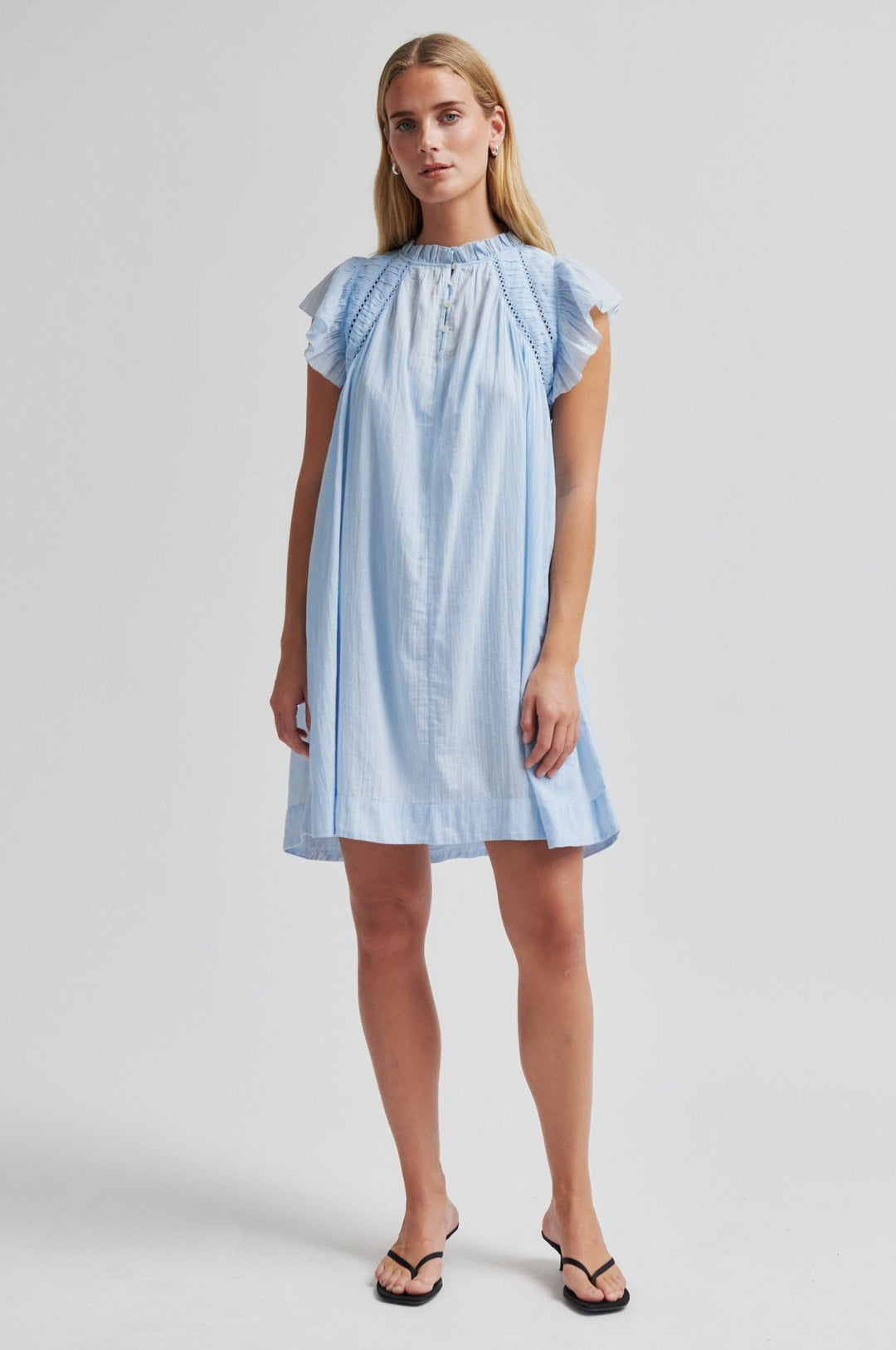 Gaya Dress Cashmere Blue | Kjoler | Smuk