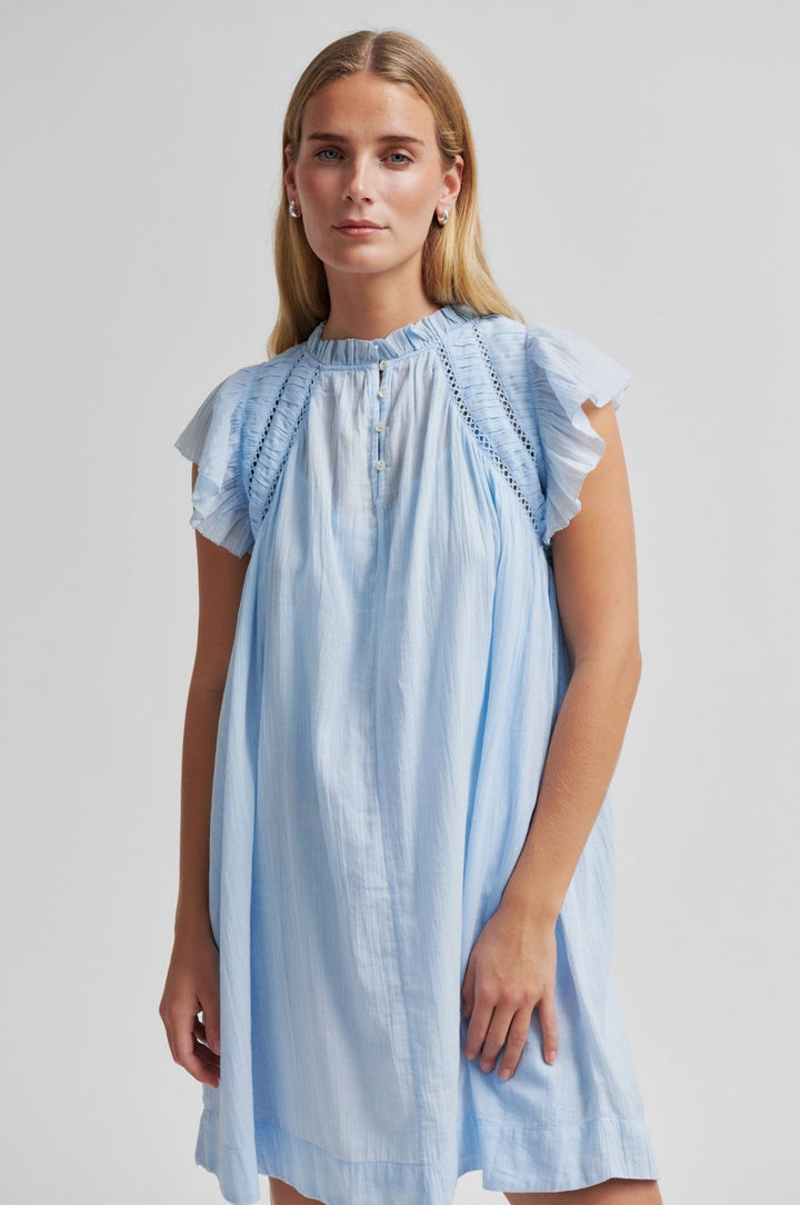 Gaya Dress Cashmere Blue | Kjoler | Smuk
