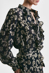 Georgette Blouse Anthracite