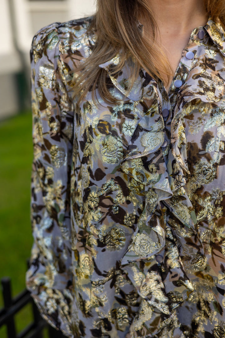 Georgette Blouse October Field | Skjorter og bluser | Smuk - Dameklær på nett