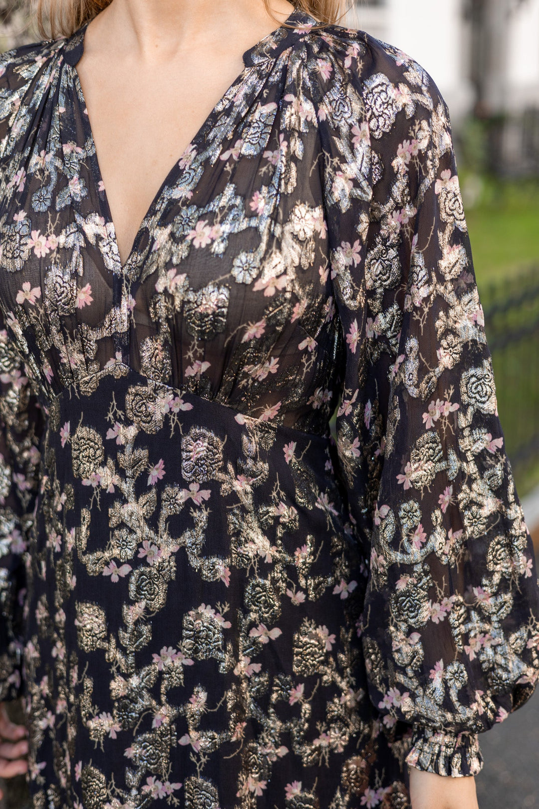 Georgette Gown Wild Flowers | Kjoler | Smuk - Dameklær på nett
