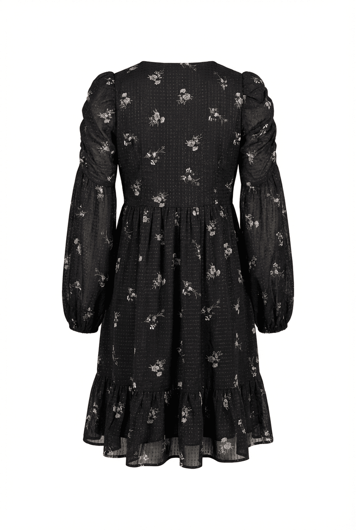 Georgette Mini Dress Flower Field | Kjoler | Smuk
