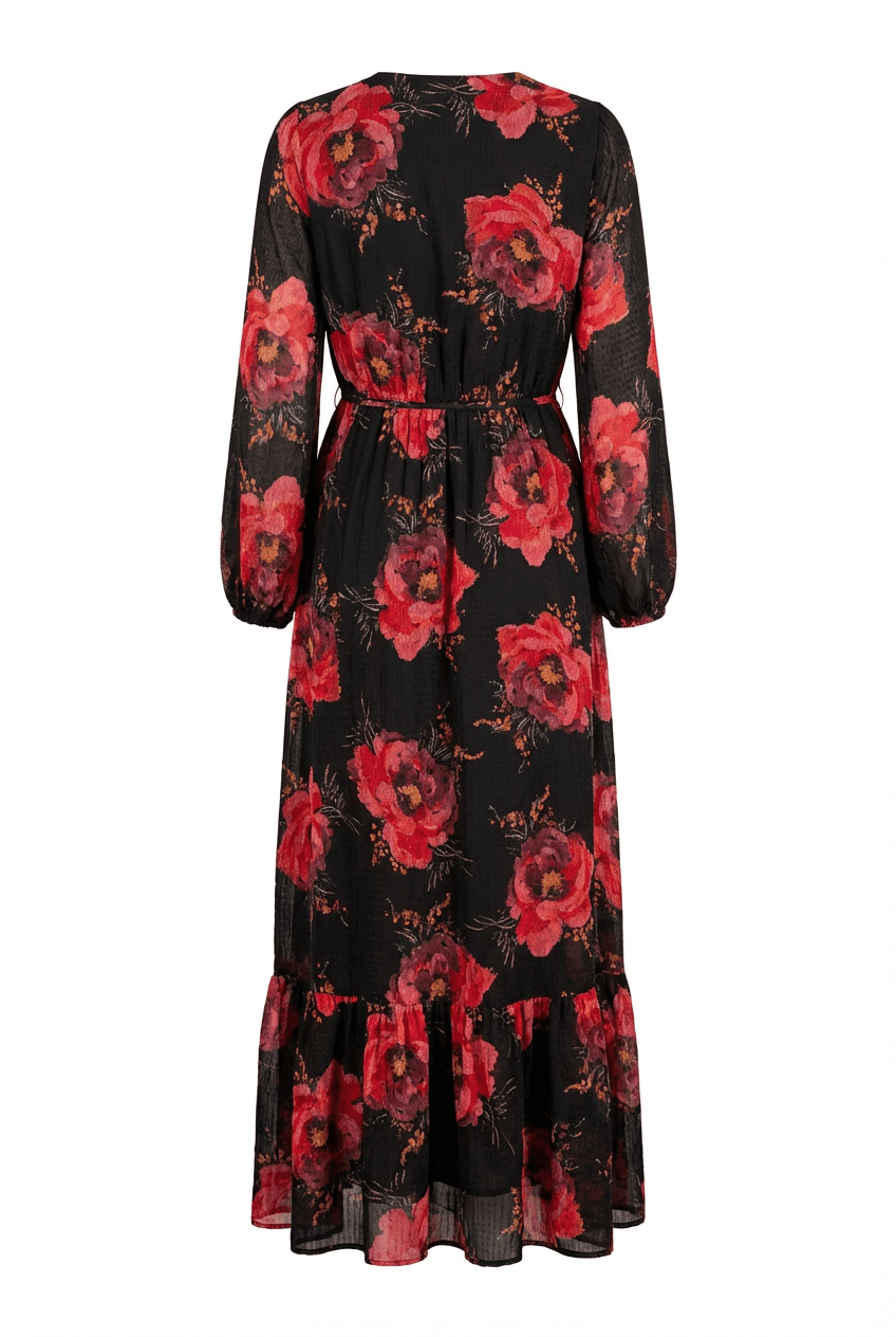 Georgette Relaxed Dress Evening Blush | Kjoler | Smuk