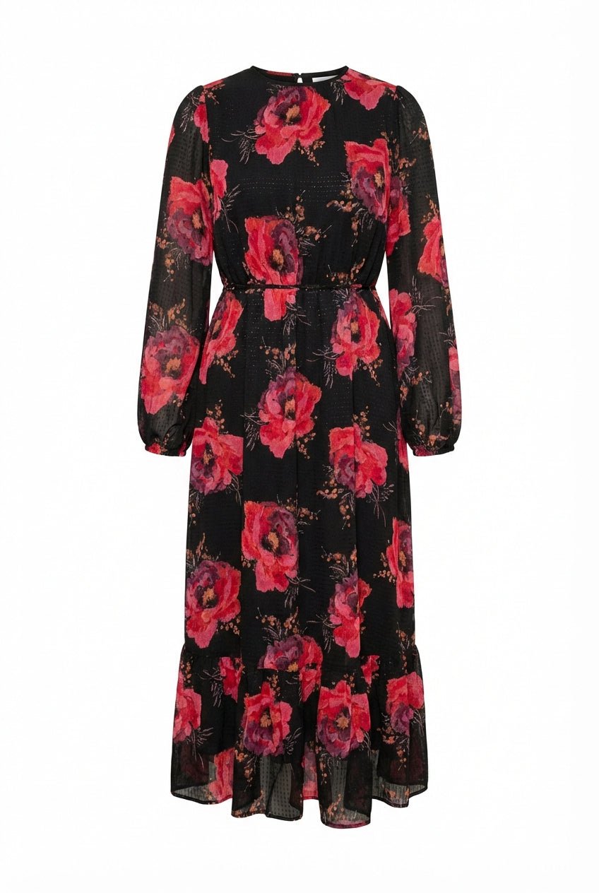 Georgette Relaxed Dress Evening Blush | Kjoler | Smuk