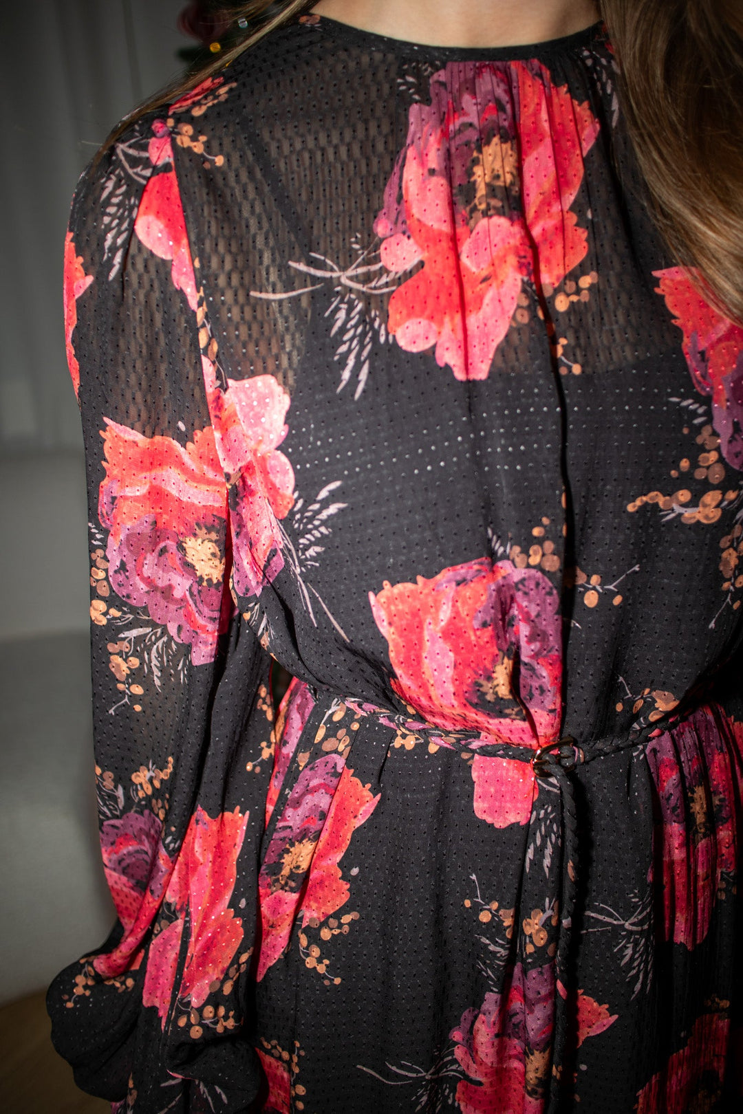 Georgette Relaxed Dress Evening Blush | Kjoler | Smuk