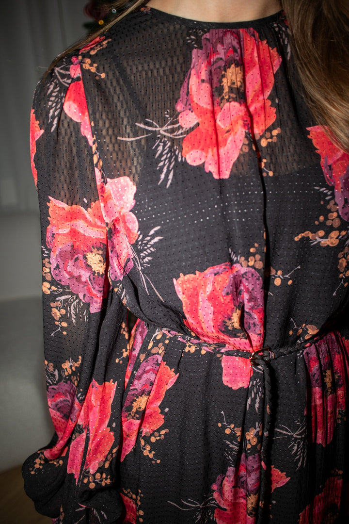 Georgette Relaxed Dress Evening Blush | Kjoler | Smuk