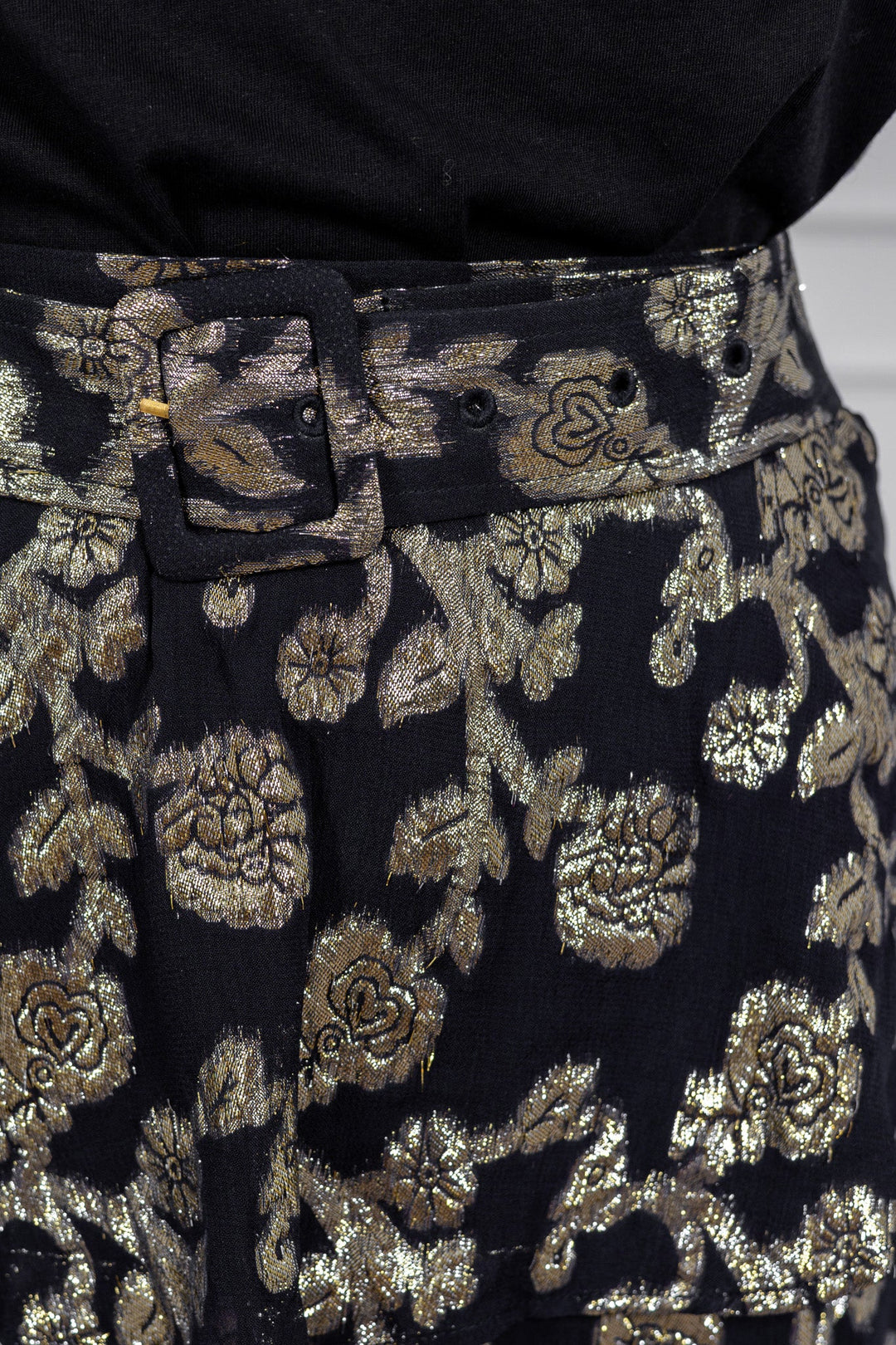 Georgette Skirt Anthracite | Skjørt | Smuk - Dameklær på nett