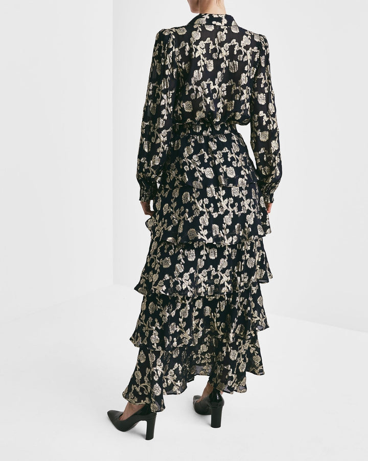 Georgette Skirt Anthracite | Skjørt | Smuk - Dameklær på nett