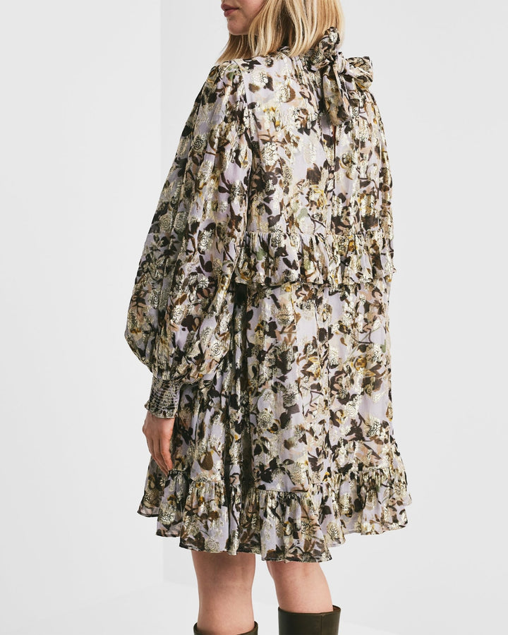 Georgette Tieband Dress October Field | Kjoler | Smuk - Dameklær på nett