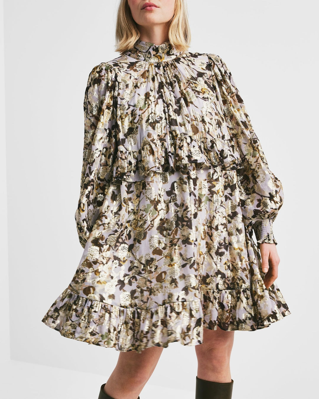 Georgette Tieband Dress October Field | Kjoler | Smuk - Dameklær på nett