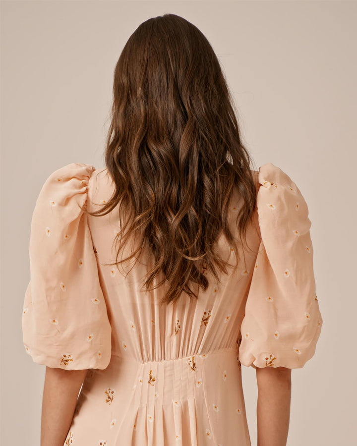 Georgette Tieband Gown Wild Flowers | Kjoler | Smuk - Dameklær på nett