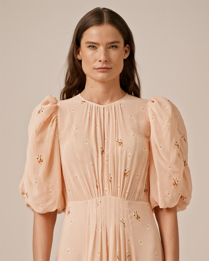 Georgette Tieband Gown Wild Flowers | Kjoler | Smuk - Dameklær på nett