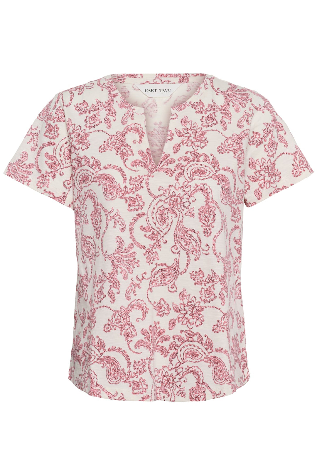 Gesinas T-Shirt Peach Blossom Dot Paisley | Topper | Smuk