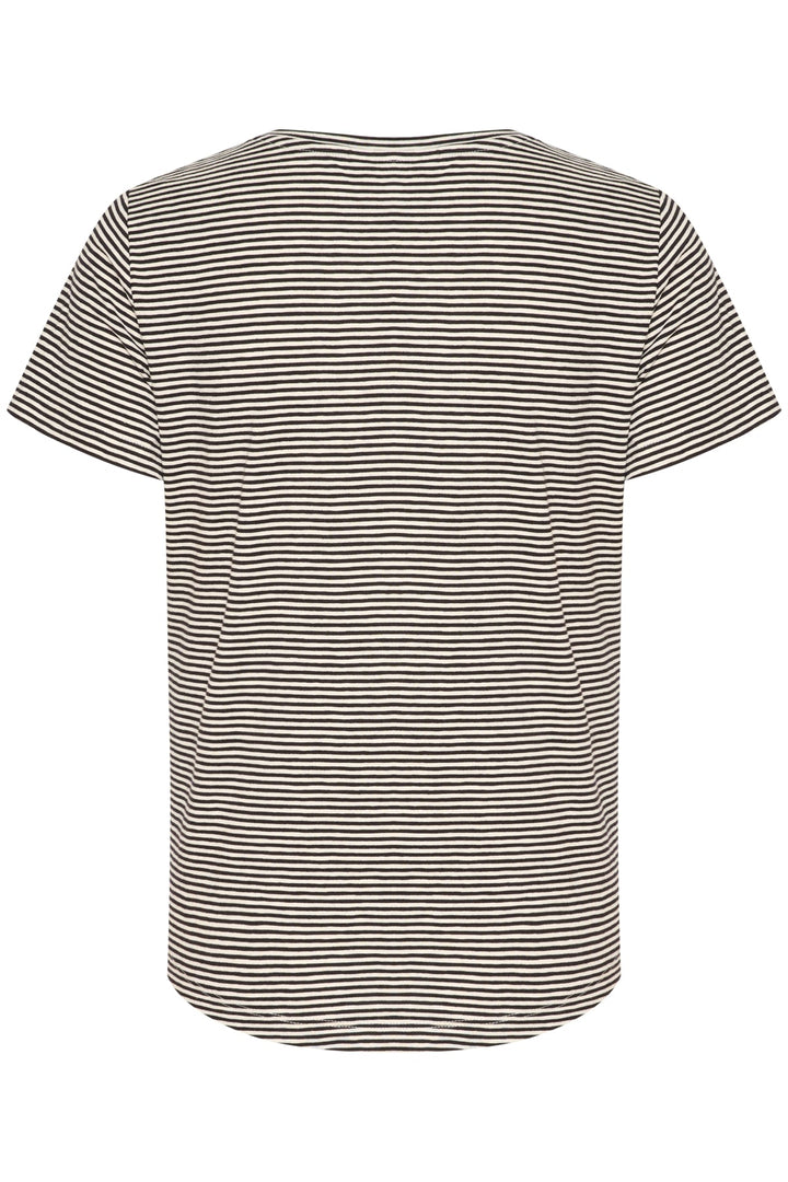Gesinaspw T-Shirt Black Stripe | Skjorter og bluser | Smuk - Dameklær på nett